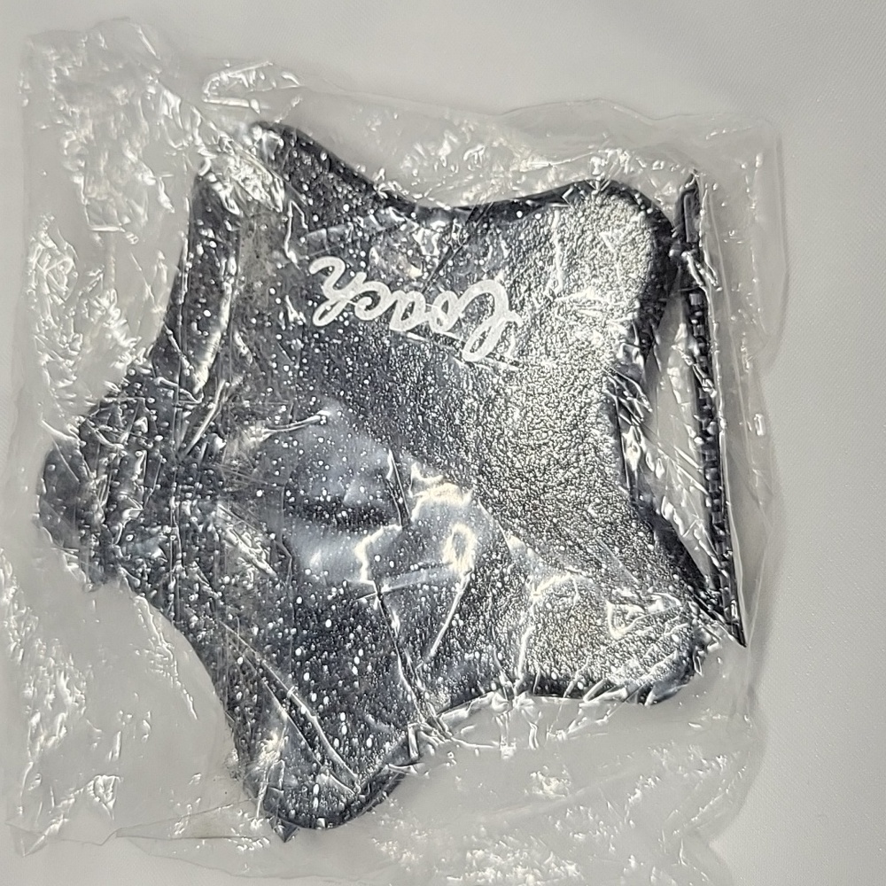 Coach Glitter Star Compact Black Mirror NWT - Picture 6 of 6